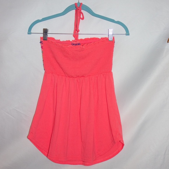 Rue21 | Tie String Halter Top | Pink | Small - Picture 4 of 6